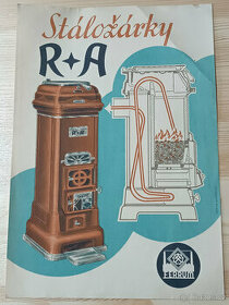 Reklamní leták "Stáložárky R + A" Feerum 1937