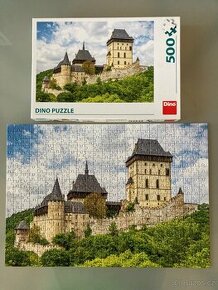 Puzzle Karlštejn Dino 500