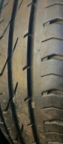 Letní pneu 195/65/15 čtyři kusy Semperit 80% vzorek