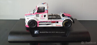 (PRODÁNO)- model Buggyra Big Boy Pink Lacko 1:43 Abrex