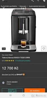 Kavovar automaticky Bosh Verocup100