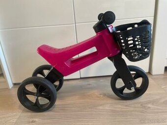 Odrážedlo FUNNY WHEELS Rider SuperSport 2v1 růžové