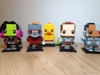 LEGO 5x BrickHeadz - Gamora, StarLord, Rey, Cyborg a Kuře