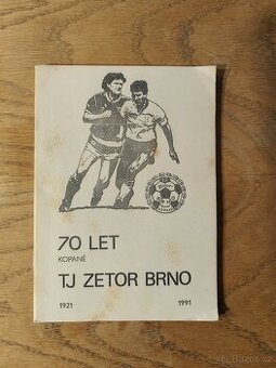70 let KOPANÉ TJ ZETOR BRNO - 1921-1991 - 1