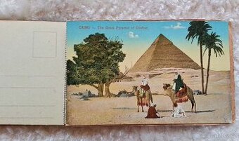 Pohlednice Souvenir of Cairo album - 1919