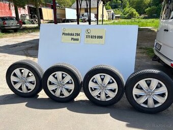 Sada zimních plechových kol VW |5x112, 205/60/16|