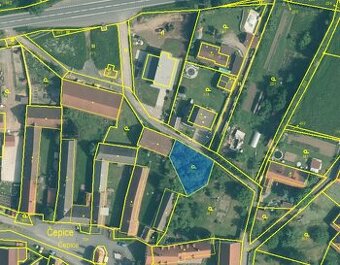 Zahrada v obci Rabí-Čepice (Sušice) 459 m2