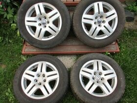 Alu kola 5x100 R15 Pneu letní 195/65 R15