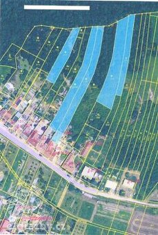 Soubor 3 pozemků 3.126 m2 v obci Oleksovice, okres Znojmo
