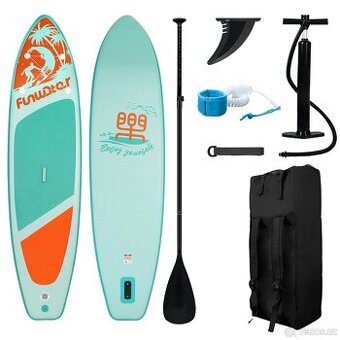 Nafukovací paddleboard SUP - kompletní sada nerozbalený