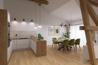 Prodej loftového bytu 5+kk, 156 m² - Hodonice
