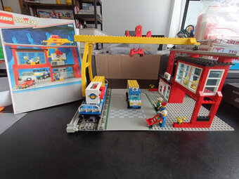 LEGO Train 9V 4555 Cargo Station +návod