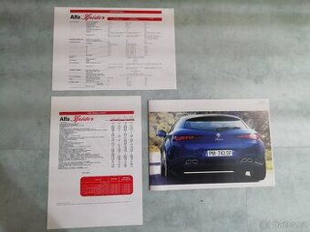 Alfa Romeo Brera, Spider - prospekty - doprava v ceně