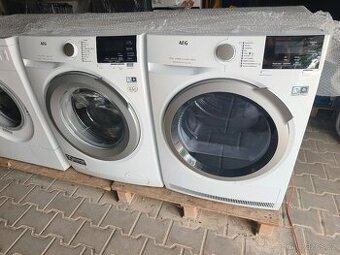Set pračky + sušičky AEG na 8kg, původní cena 35000,- záruka