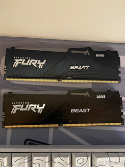 Kingston Fury Beast RGB 32GB (2x 16GB) DDR5 6000MHz CL30
