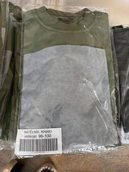 Vojenské triko s dlouhým rukávem - 1