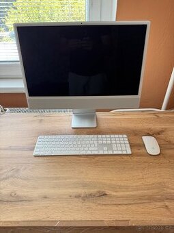 iMac 24, M1 16GB RAM/1TB SSD stříbrná