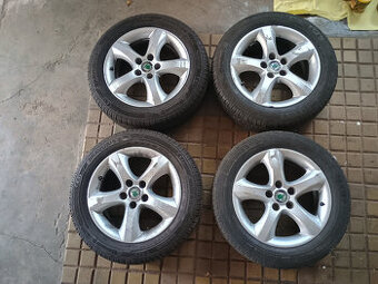 disky ALU 195/55R15 Škoda Fabia 2