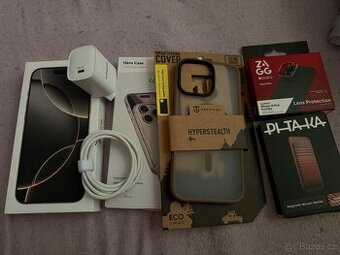 iPhone 16 pro max bohaté příslušenství