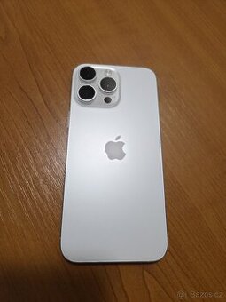 Apple iPhone 16 Pro Max, bílý Titan, zánovní