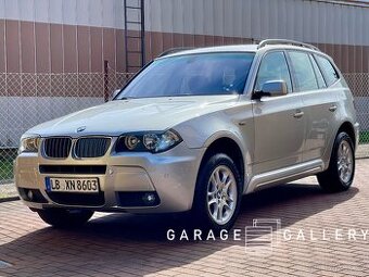 BMW X3 3.0d manuál facelift Mpacket TOP LAK dovoz De