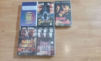 originální VHS kazety (videokazety)