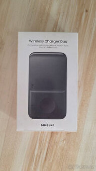 Samsung Duo Pad bezdrátová nabíječka černá