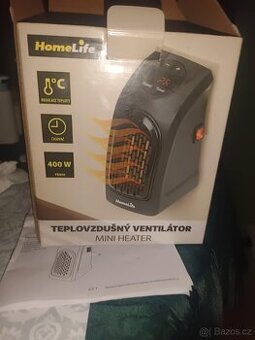 Teplovzdušný ventilátor homelife
