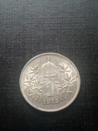 STŘÍBRNÁ 1 KORUNA 1915 FR.JOSEF