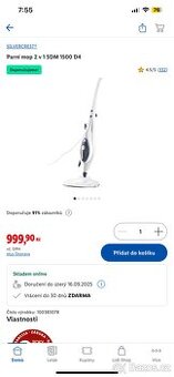 Parní čistič Silvercrest