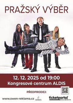 Prodám 4 vstupenky na Pražský Výběr do Hradce Králové