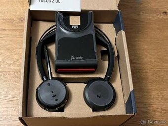 Bezdrátová sluchátka (headset) HP Poly Voyager Focus 2, nová