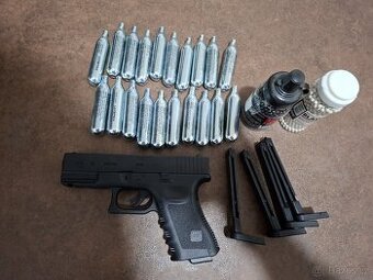 Vzduchovka Glock 4.5mm + příslušenství