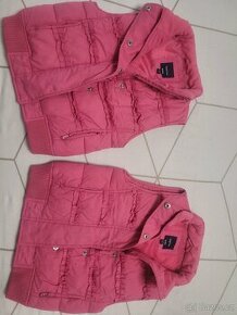 Dívčí vesty GAP vel 98/110 pro dvojčata