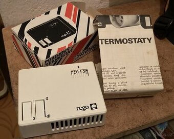 -rezervováno- Pokojový termostat Rego 972 01