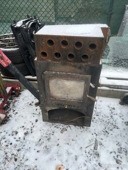 Krbový kamna s výměníkem