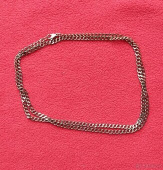 Masivní zlatý řetízek