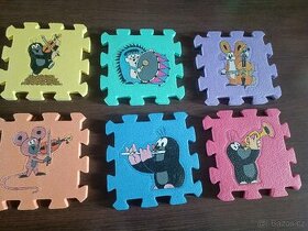 Pěnové puzzle Krtek