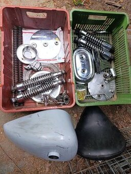 Uklid garáže - Harley Davidson - Shovelhead/Ironhead/Panhead