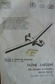 Tažné zařízení vč. zásuvky