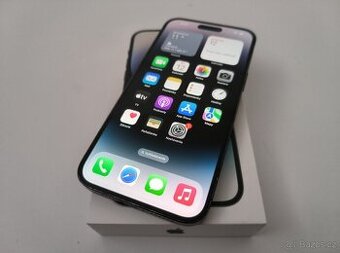 apple iphone 14 PRO 128gb Space Black / Batéria 100%