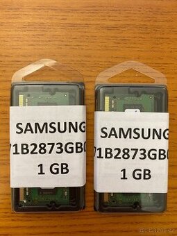 2× RAM Samsung 1GB DDR3 SO-DIMM 1333MHz