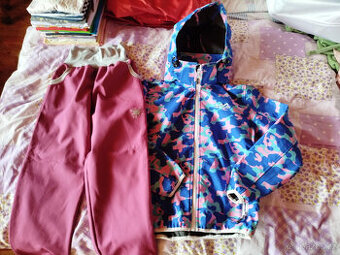 Softshellová bunda a kalhoty vel. 140