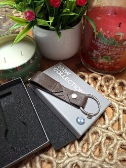 Kozena hnědá klíčenka BMW germany Německo original