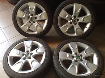 alu kola skoda 5x100 r16 original škoda 205/45/16