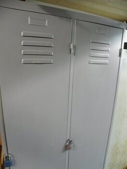 Plechová skříňka velká - dvojskříň