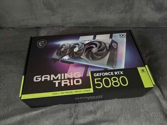 MSI NVIDIA GeForce RTX 5080 16G GAMING TRIO OC