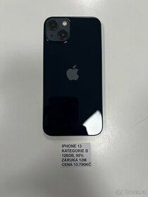 iPhone 13 128GB Modrý - ZÁRUKA - 1