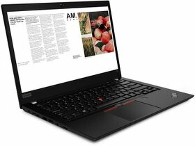 NOVÝ LENOVO THINKPAD T490, ŠPIČKOVÝ PROCESOR,16GB/256SSD,TOP