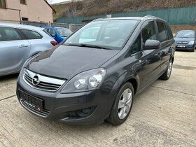 Opel Zafira B šedá tmavá, 7 míst, v ČR 1 MAJITEL. - 1